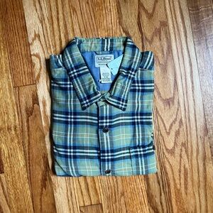L.L. Bean Men's All-Season Flannel Shirt